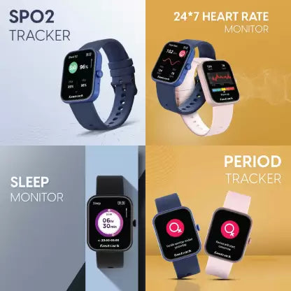 Fastrack Reflex Hello 1.69 HD Display BT Calling AI Voice 50+ Sport Smartwatch (Black Strap, Free Size) Fastrack Reflex Hello 1.69 HD Display BT Calling AI Voice 50+ Sport Smartwatch (Black Strap, Free Size)